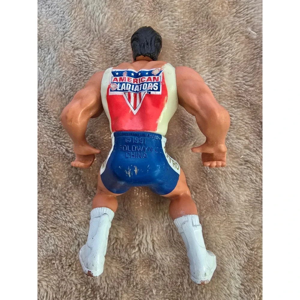Vintage 1991 American Gladiators Nitro Action Figure Goldwyn Co Retro 90s Toy